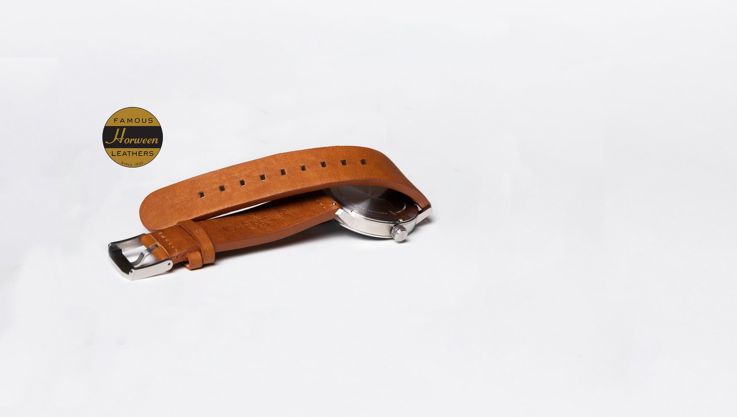 Brown Horween Leather Straps | Vstelle Watch