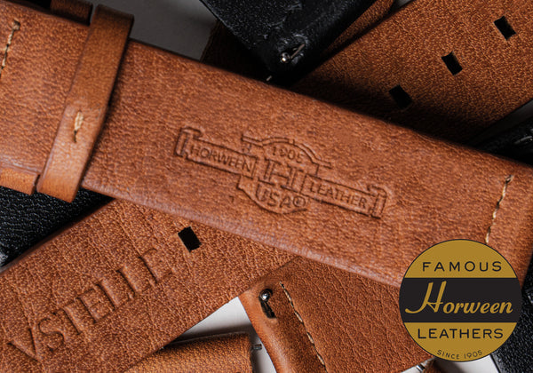 About Horween Leather we use in production of VSTELLE handcrafted leather watch straps