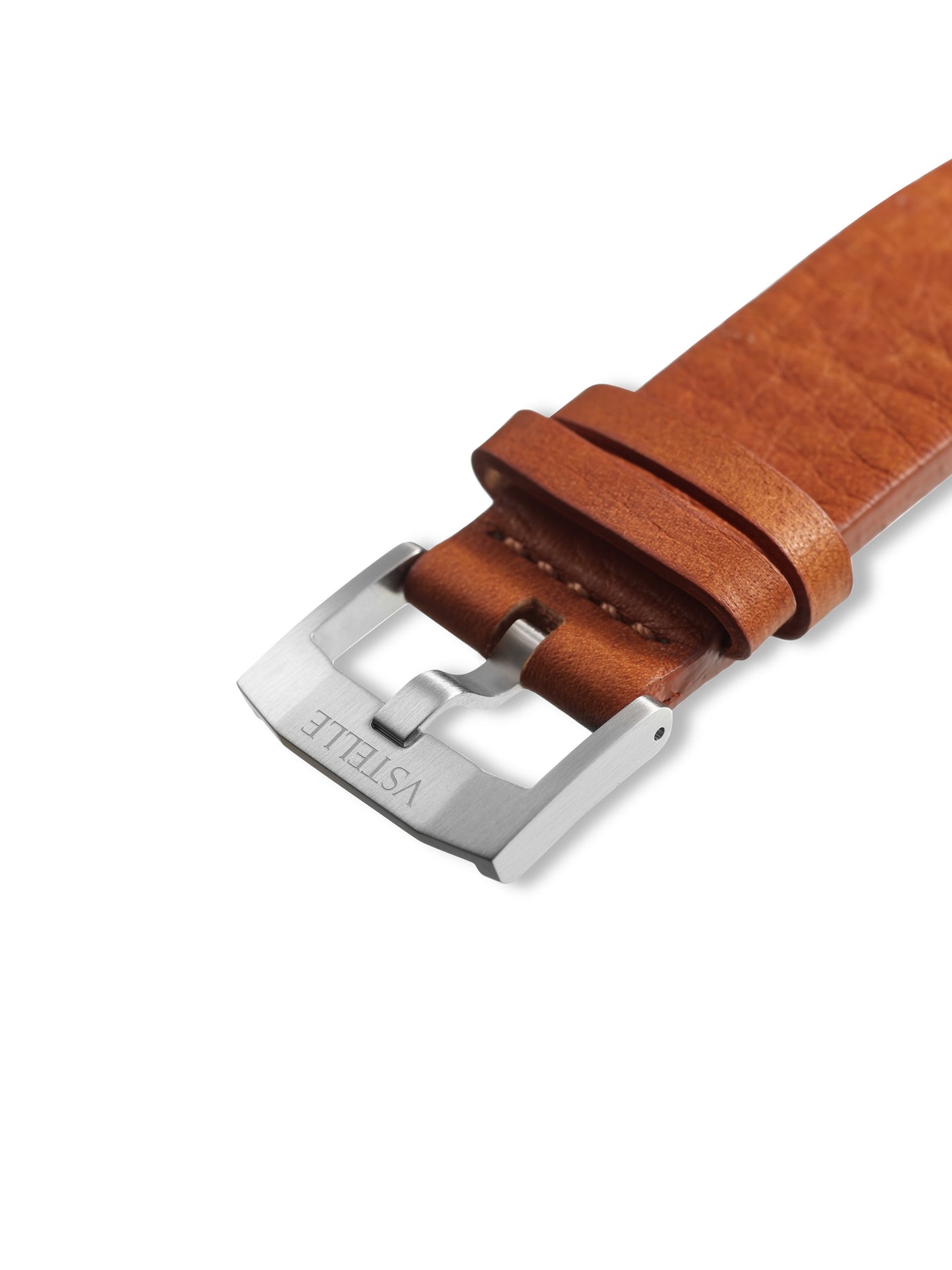 Brown Horween Leather Straps | 20mm Watch Bands | Vstelle Watcj