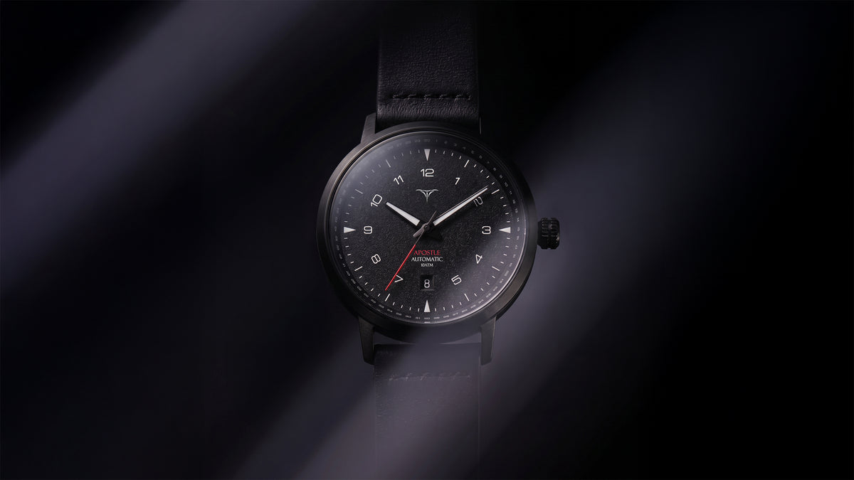 V-Apostle Black Watch | Automatic Wristwatch | Vstelle Watch 